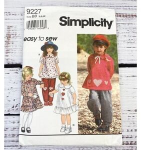 Vintage Simplicity Toddler Top & Pant Pattern